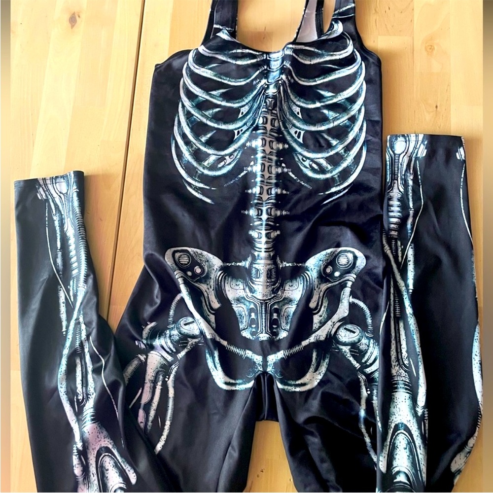 Blackmilk Skeleton jumpsuit.